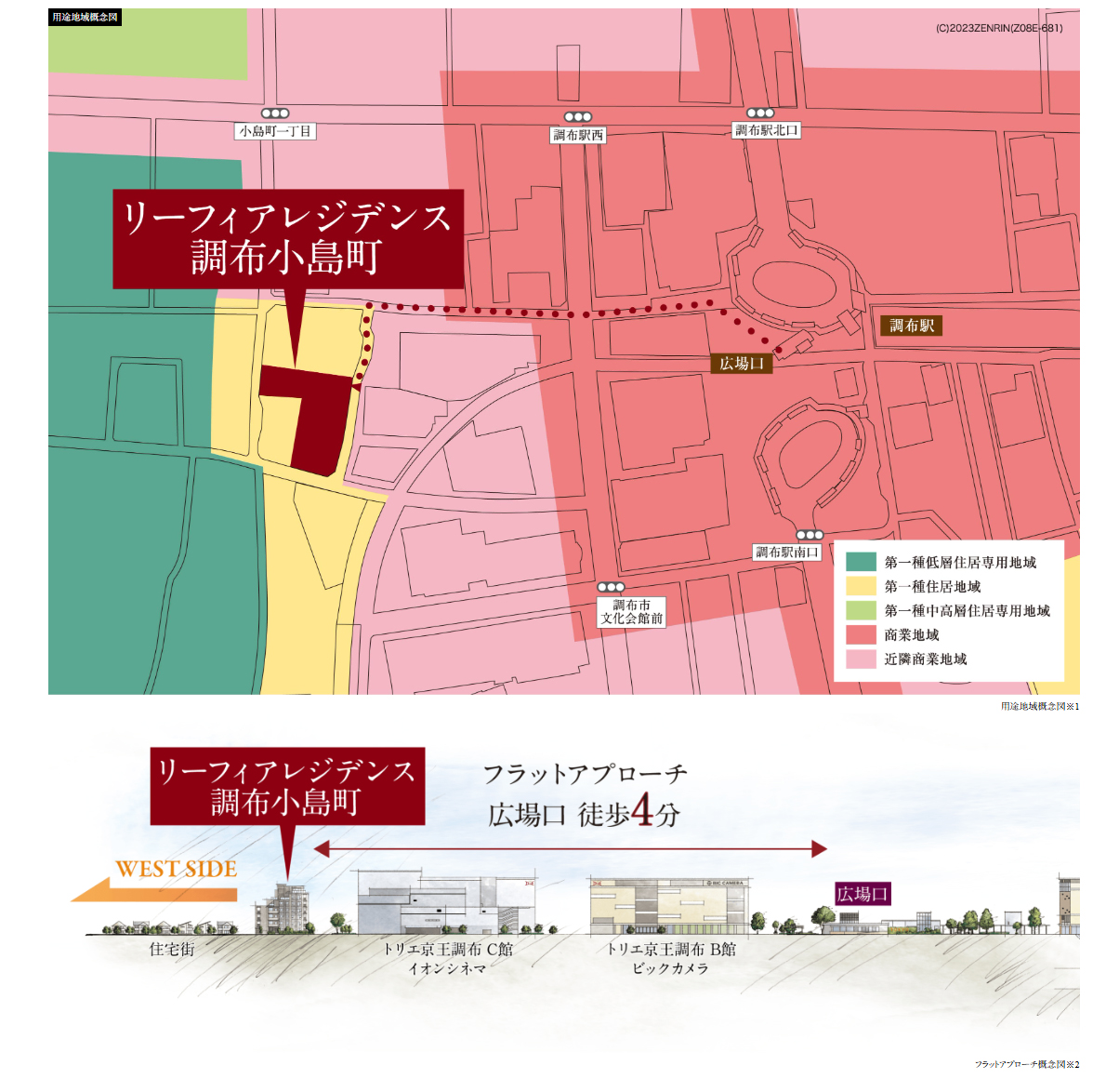 リーフィアレジデンス調布小島町 駅のそばで出逢う安らぎ。