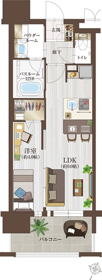 グランフォーレ西新ナチュリア コンセプト