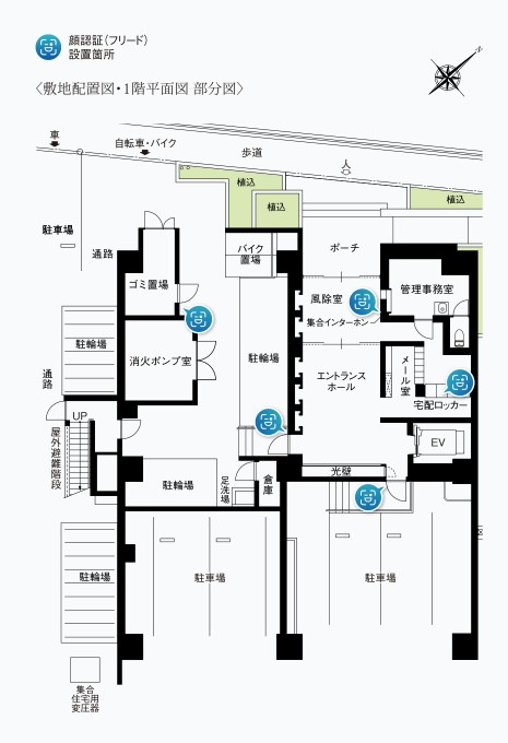 ポレスター千葉新宿 高品質セキュリティ対応の完備