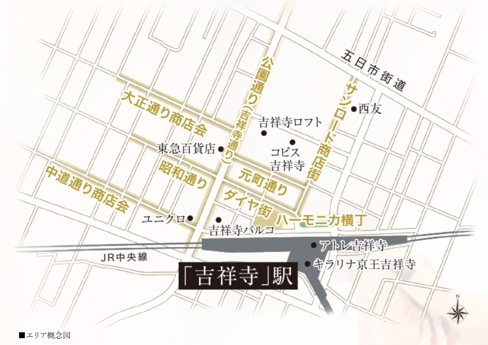 イノバス吉祥寺アベニュー 吉祥寺の賑わいと自然を享受する暮らし。