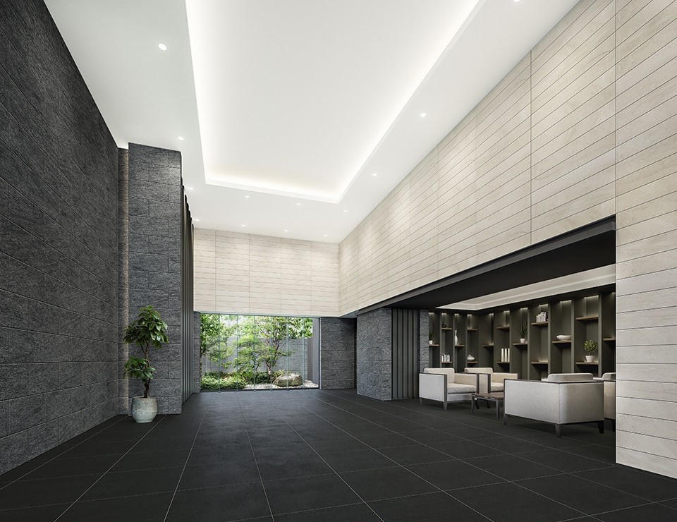 シティハウス西横浜 深みある迎賓の風格