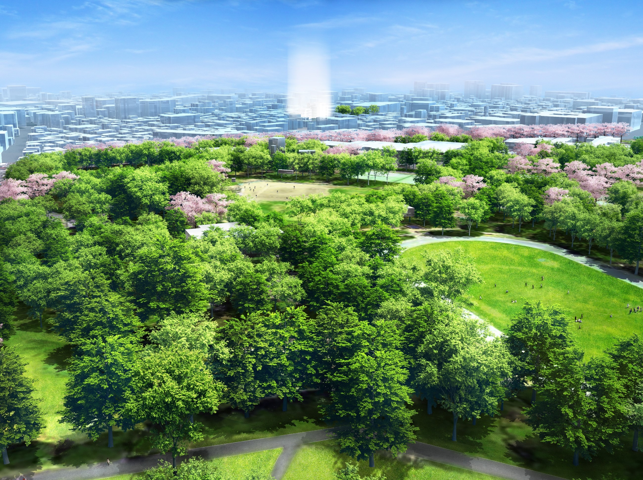 パークホームズ城北中央公園 城北中央公園に隣接した自然豊かな環境