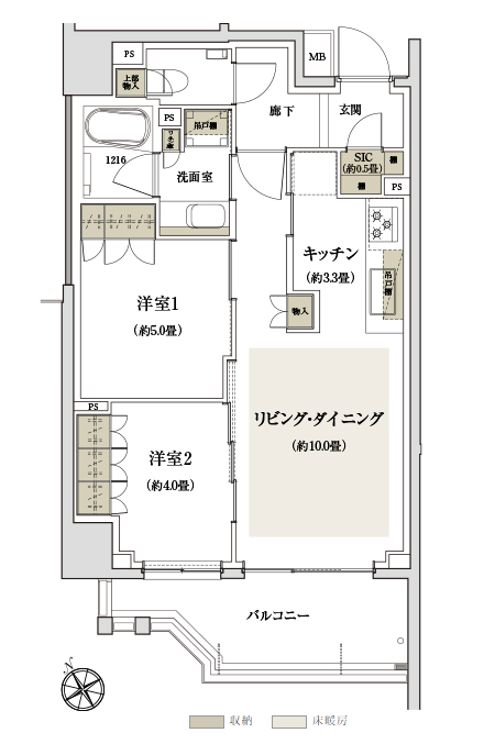 パーク 市川 二 ハウス 丁目 ザ