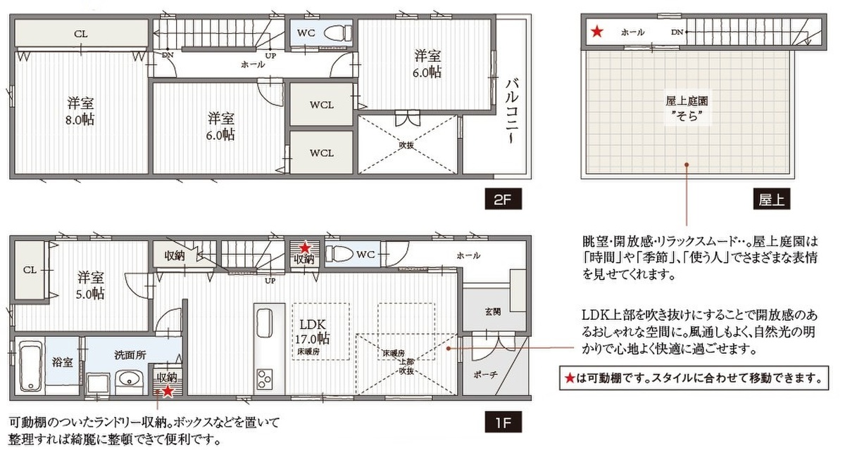 ホームズ 屋上庭園付き はなみずき通駅2の家 クレストンホーム 長久手市 愛知高速東部丘陵線 はなみずき通 駅 徒歩8分の新築一戸建て