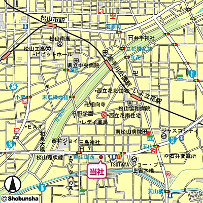 株式会社ハウスメイトショップ 松山城南店の周辺地図