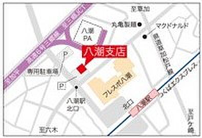 地建総業株式会社 八潮支店の周辺地図
