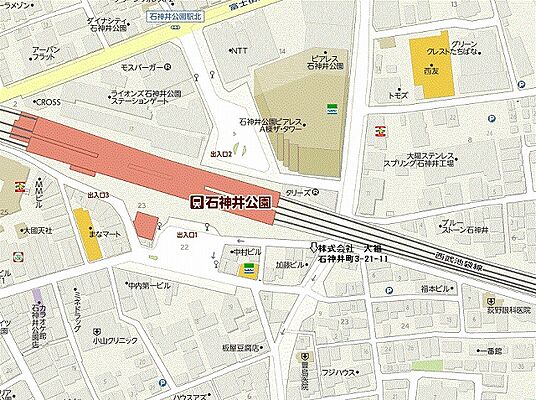 株式会社 大福の周辺地図
