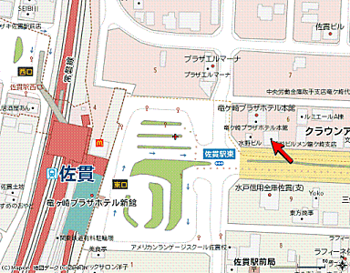 シャーメゾンショップ株式会社伊勢喜屋不動産の周辺地図