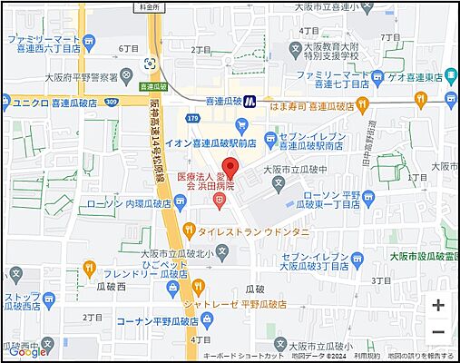 株式会社福屋不動産販売 平野店の周辺地図