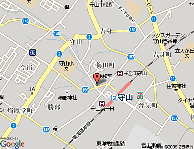 ミニミニ守山駅前店 株式会社コンクウェストの周辺地図