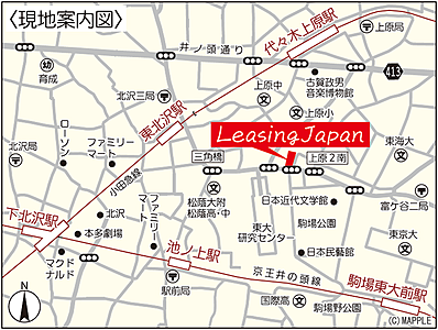 株式会社リーシングジャパン の周辺地図