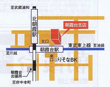 ホームズ 地図 アクセス情報 株式会社リゾン 朝霞台支店 不動産会社 不動産屋 の検索