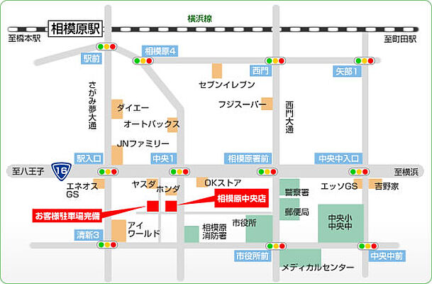 株式会社スターハウジングの周辺地図