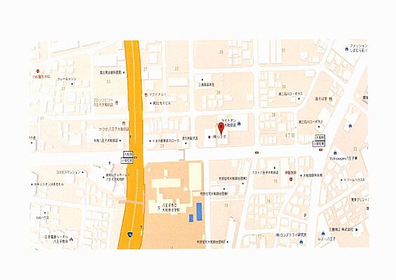 株式会社カチタス 八王子店の周辺地図