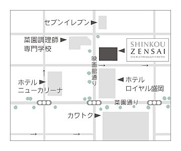 株式会社深考全幸の周辺地図