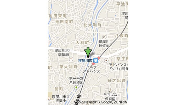 賃貸・売買のクラスモ寝屋川駅前店/敷島住研株式会社の周辺地図