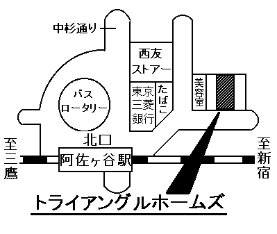 ホームズ 地図 アクセス情報 トライアングルホームズ 不動産会社 不動産屋 の検索