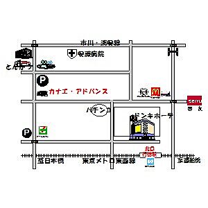 株式会社カナエ・アドバンスの周辺地図