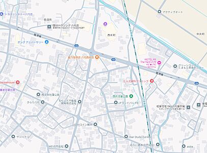 もりした不動産開発株式会社の周辺地図