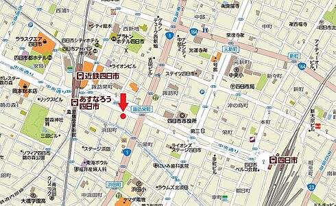 三交不動産株式会社　四日市営業所の周辺地図