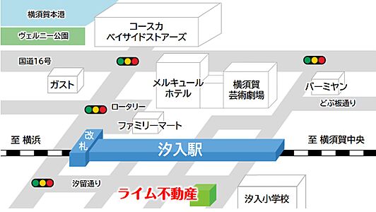 株式会社ライム不動産の周辺地図