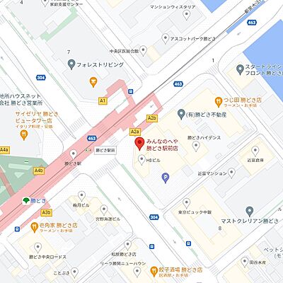 みんなのへや勝どき駅前店 株式会社LotusLinkの周辺地図