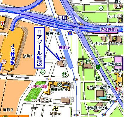 株式会社大阪土地住宅センターの周辺地図