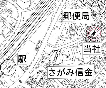 有限会社 鶴洋ホームの周辺地図