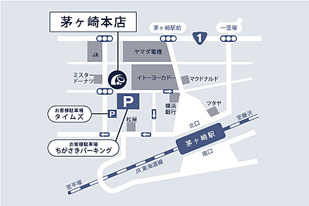 株式会社フォーシーズンズランド　藤沢店の周辺地図