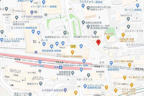 株式会社ハウスパートナー 船橋店の周辺地図