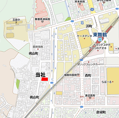 株式会社カワカミハウジングの周辺地図