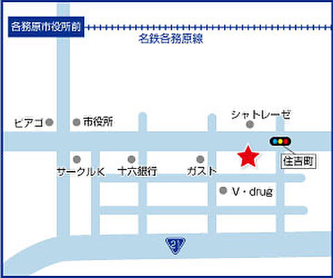 ハウスドゥ 各務原市役所前 デイライフ株式会社の周辺地図