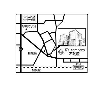 K’ｓ company株式会社の周辺地図