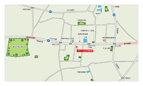 スリーエム住宅販売株式会社の周辺地図