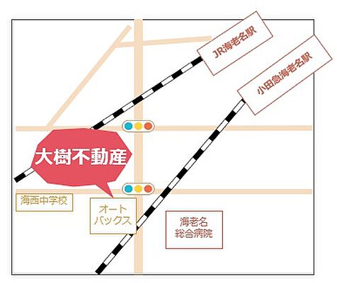 株式会社大樹不動産の周辺地図