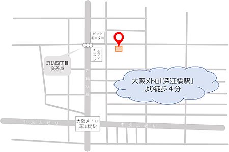 odin不動産売買株式会社の周辺地図