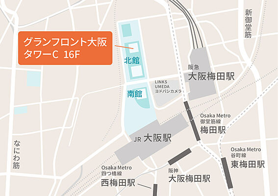 スター・マイカ・レジデンス株式会社 大阪支店の周辺地図