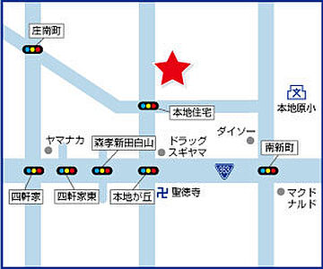 ハウスドゥ 尾張旭 ライフベイシス株式会社の周辺地図