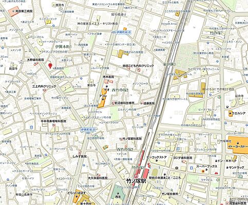 株式会社家どっと足立の周辺地図