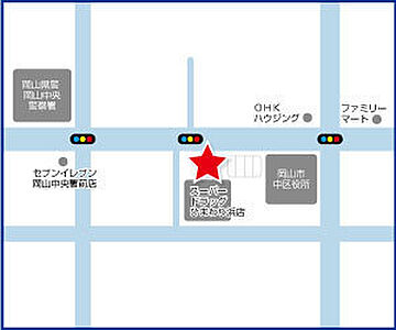 ハウスドゥ　岡山原尾島　株式会社ジャックネットの周辺地図