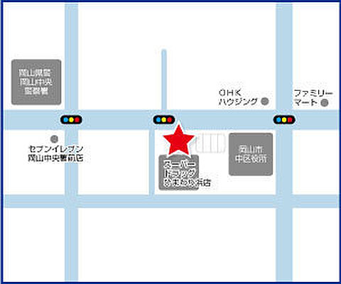 ハウスドゥ　岡山原尾島　株式会社ジャックネットの周辺地図