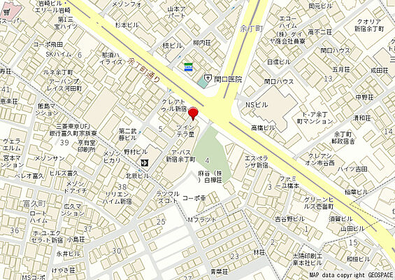 ハウスドゥ 新宿曙橋 株式会社スリーワンコンサルティングの周辺地図