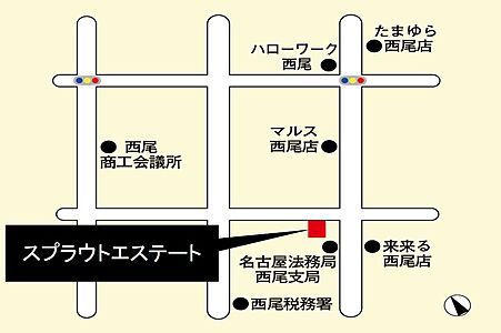 スプラウトエステート株式会社の周辺地図