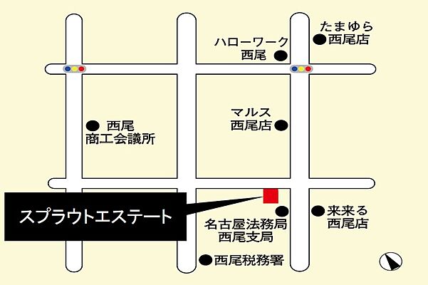 スプラウトエステート株式会社の周辺地図