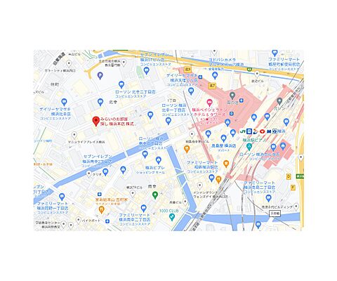 株式会社みらい不動産の周辺地図