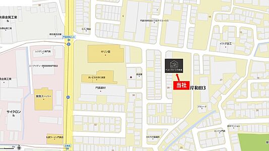 ベストライフ不動産株式会社の周辺地図