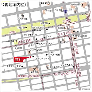 株式会社エアスタジオの周辺地図