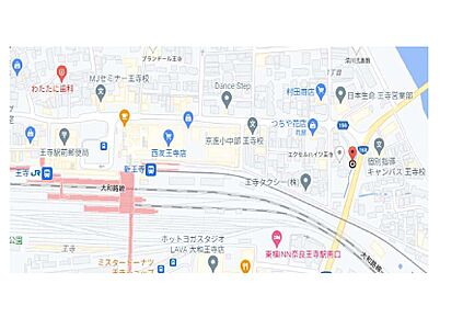 合同会社ライフライフ　スモッティー王寺店の周辺地図
