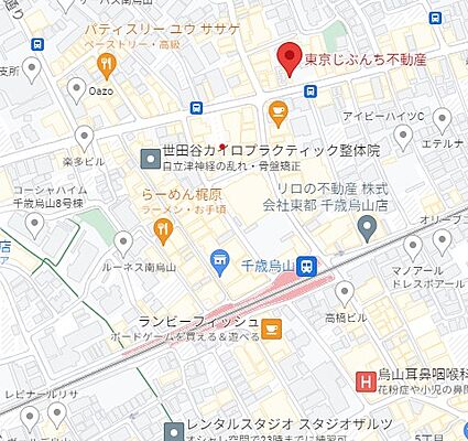 東京じぶんち不動産 有限会社ポップアートの周辺地図
