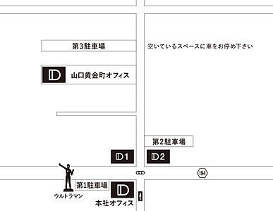株式会社I.D.Worksの周辺地図